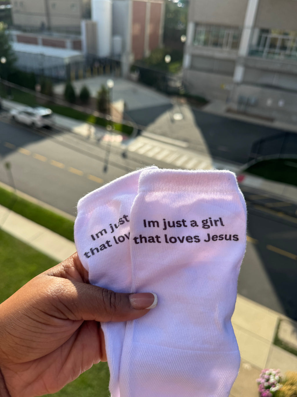 I’m just a girl Socks