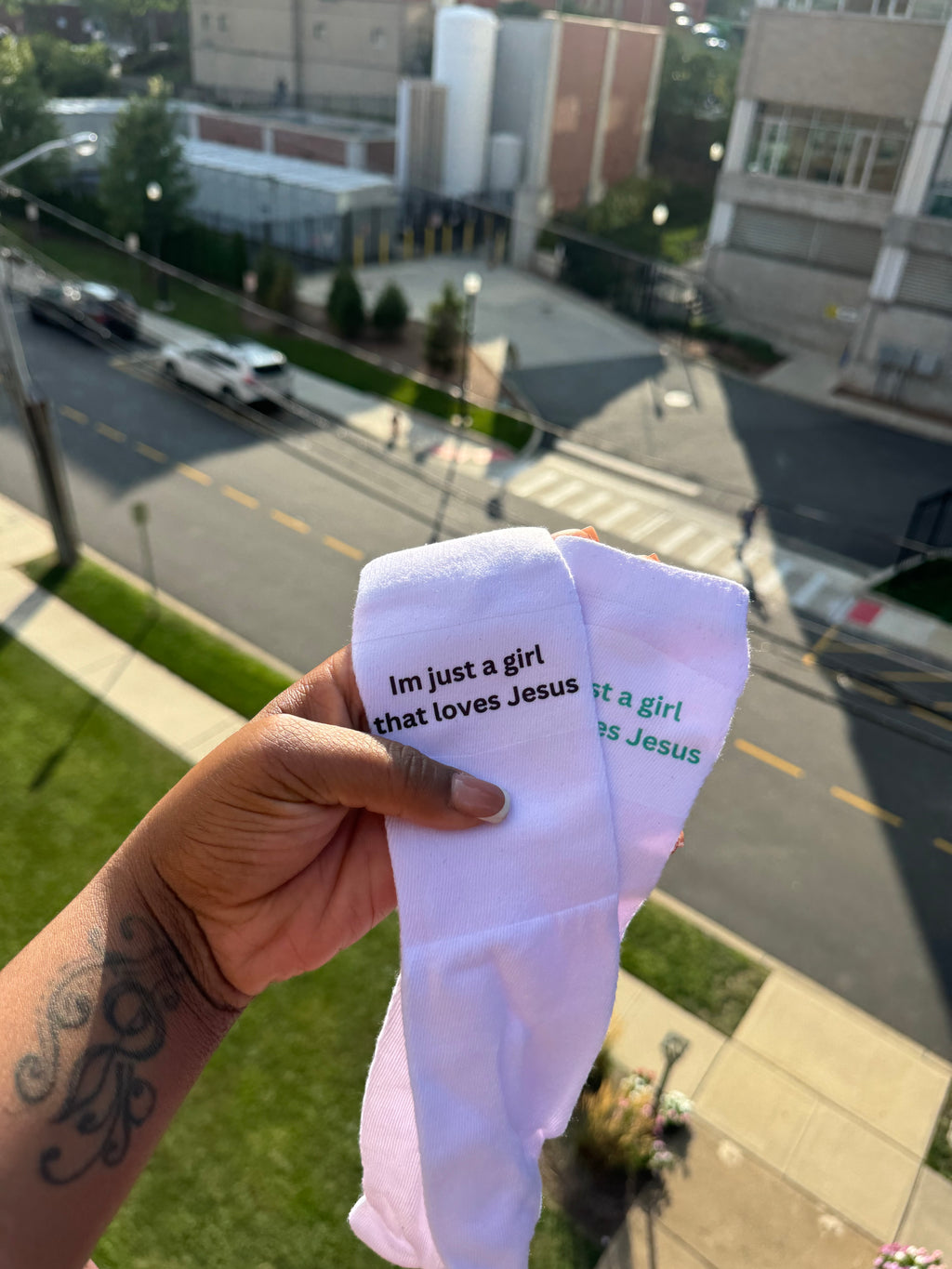 I’m just a girl Socks