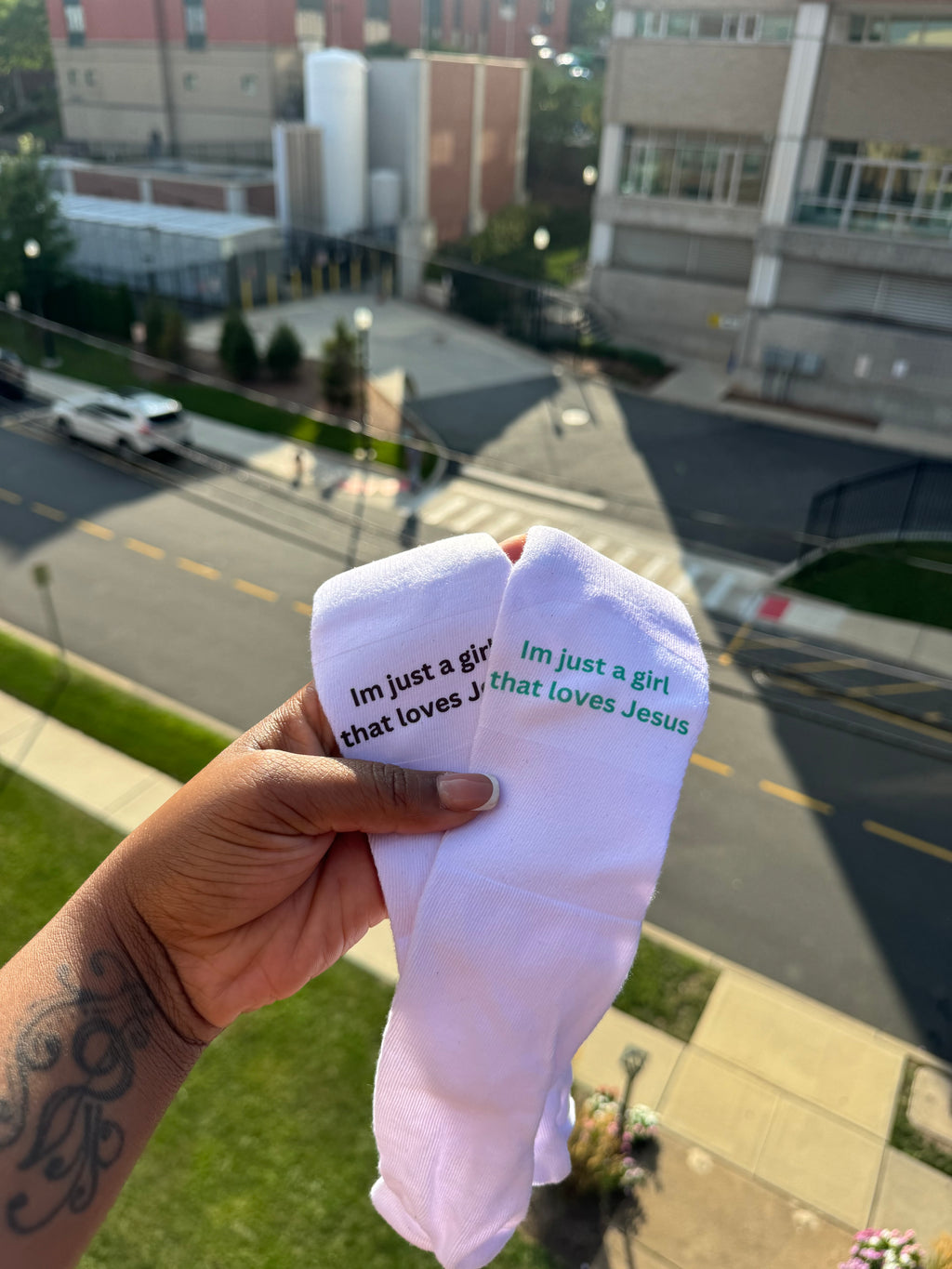 I’m just a girl Socks