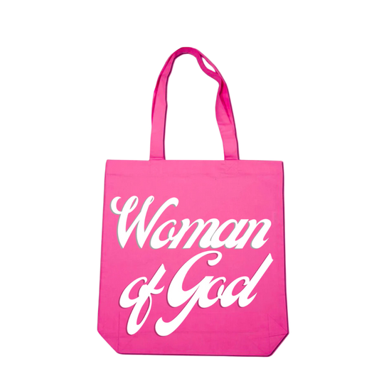Pink Woman of God tote Bag *Limited Time only*